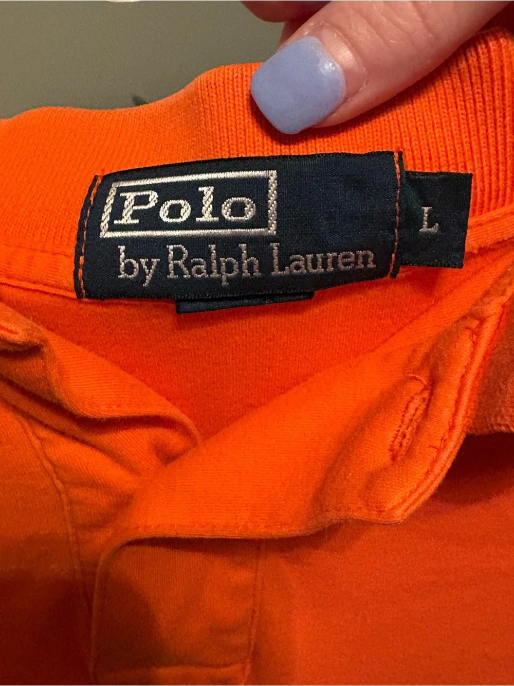 Ralph Lauren Polo Shirt Orange